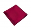 Бордовый платок-паше, шелковый нагрудный платок 