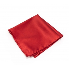        Красный платок-паше, шелковый нагрудный платок 