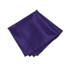         Темно-фиолетовый платок-паше из натурального шелка