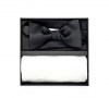 Подарочный набор "Инь-Ян" (галстук-бабочка, платок-паше, запонки)