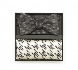    Подарочный набор "Шеффилд" (галстук-бабочка, платок-паше)