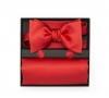  Подарочный набор "Ришелье" (галстук-бабочка, платок-паше, запонки)