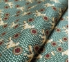 Шейный мужской платок Аскот из натурального шелка с узором "Гончая"